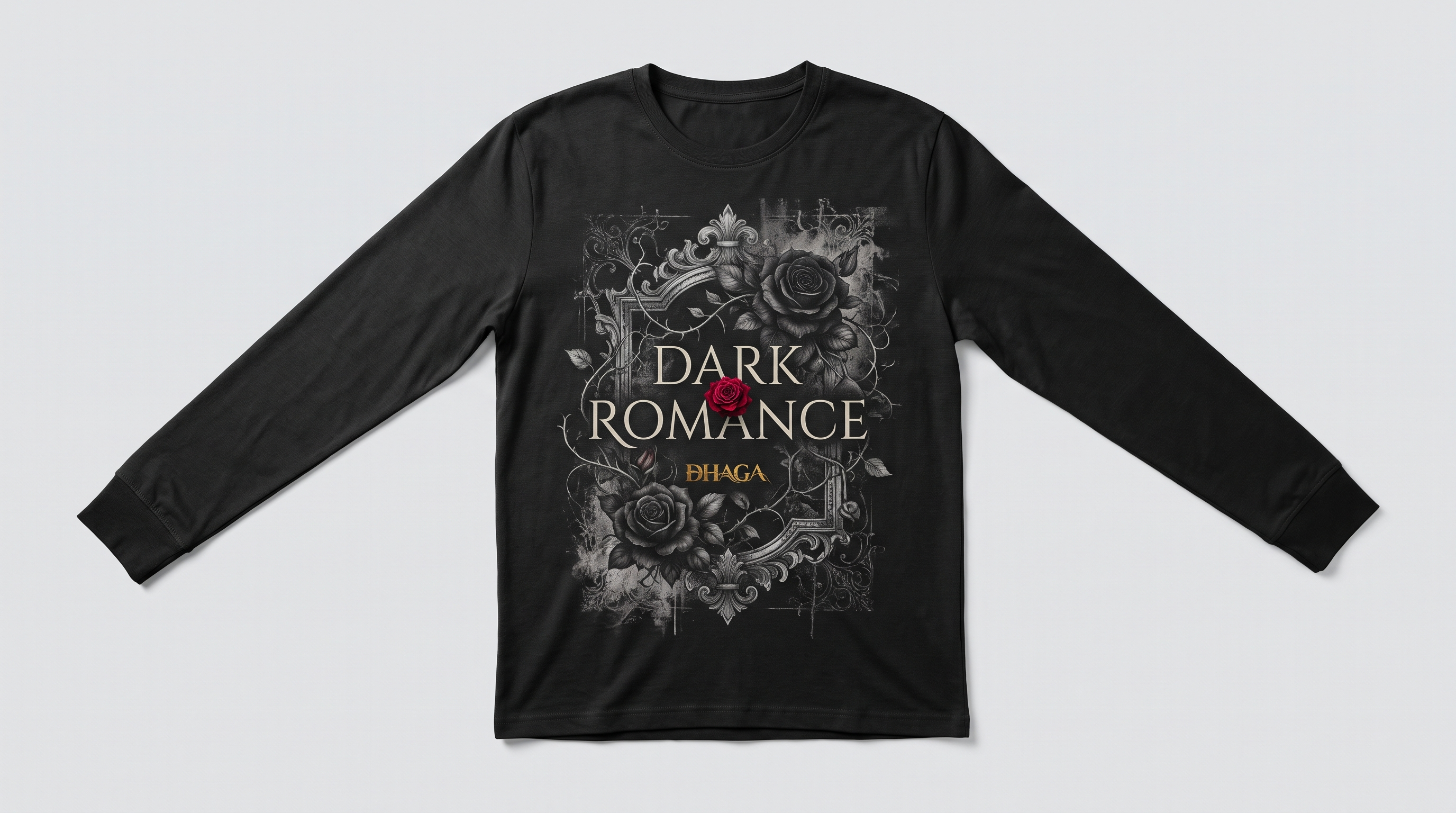 DHAGA full-sleeve T-shirt design